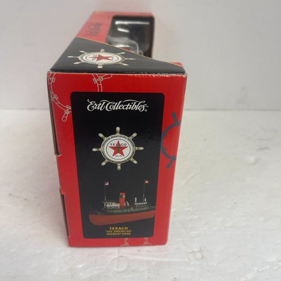 Texaco The American Tugboat Bank Ertl Collectibles 2002 oil gas Unopened- C821 - Picture 4 of 6